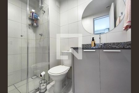 Banheiro Social de apartamento para alugar com 1 quarto, 36m² em Ipiranga, São Paulo