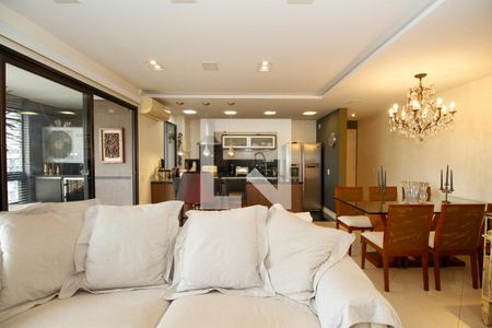 Sala de Estar e Jantar de apartamento à venda com 2 quartos, 84m² em Pinheiros, São Paulo