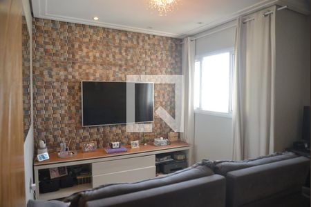 Sala de apartamento à venda com 2 quartos, 124m² em Vila Camilópolis, Santo André