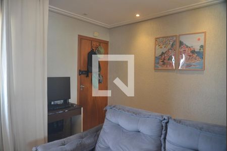 Sala de apartamento à venda com 2 quartos, 124m² em Vila Camilópolis, Santo André