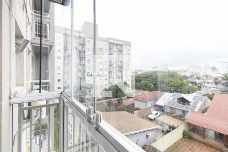Varanda da Sala de apartamento à venda com 3 quartos, 68m² em Tristeza, Porto Alegre