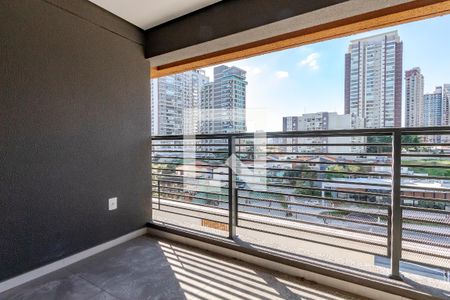 Varanda de apartamento à venda com 1 quarto, 38m² em Jardim das Acacias, São Paulo