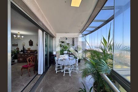 Varanda da Sala de apartamento à venda com 5 quartos, 400m² em Recreio dos Bandeirantes, Rio de Janeiro