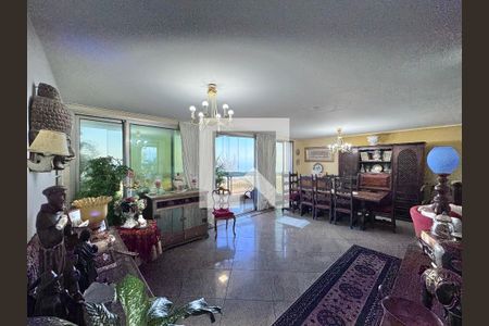 Sala de apartamento à venda com 5 quartos, 400m² em Recreio dos Bandeirantes, Rio de Janeiro