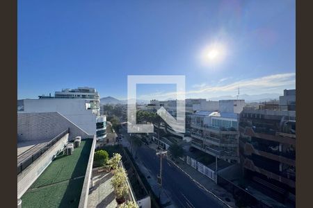 Vista da Varanda da Suíte 4 de apartamento à venda com 5 quartos, 400m² em Recreio dos Bandeirantes, Rio de Janeiro