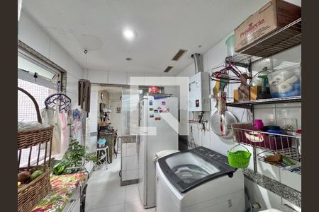 Área de Serviço de apartamento à venda com 5 quartos, 400m² em Recreio dos Bandeirantes, Rio de Janeiro