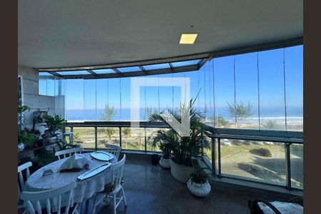 Varanda da Sala de apartamento à venda com 5 quartos, 400m² em Recreio dos Bandeirantes, Rio de Janeiro