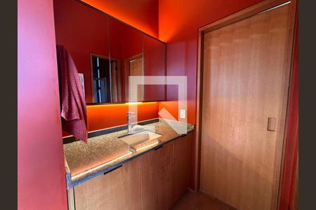 Lavabo de apartamento à venda com 1 quarto, 35m² em Brooklin, São Paulo