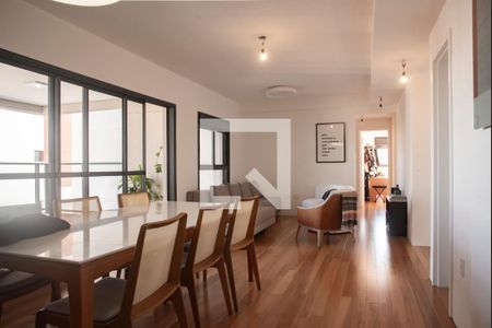 Sala de apartamento à venda com 3 quartos, 141m² em Mirandópolis, São Paulo