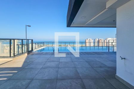 Área comum de apartamento para alugar com 1 quarto, 27m² em Parque Enseada, Guarujá