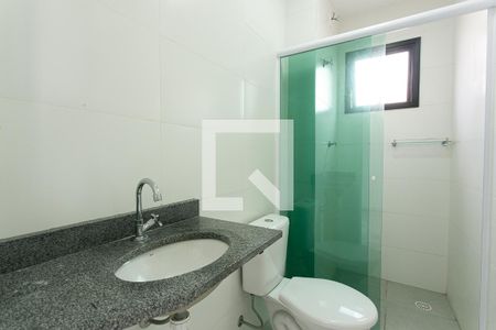 Banheiro de apartamento à venda com 1 quarto, 35m² em Parque São Jorge, São Paulo