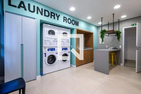 Lavanderia de kitnet/studio para alugar com 1 quarto, 25m² em Jardim Paulista, São Paulo
