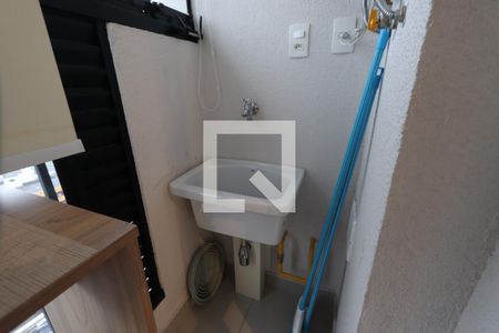 Varanda de kitnet/studio para alugar com 1 quarto, 23m² em Centro Histórico de São Paulo, São Paulo