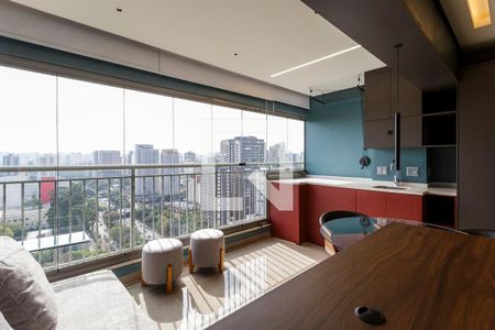 Studio de kitnet/studio para alugar com 1 quarto, 35m² em Indianópolis, São Paulo