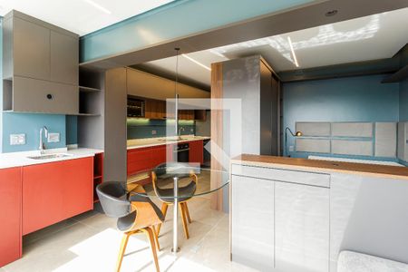 Studio de kitnet/studio para alugar com 1 quarto, 35m² em Indianópolis, São Paulo