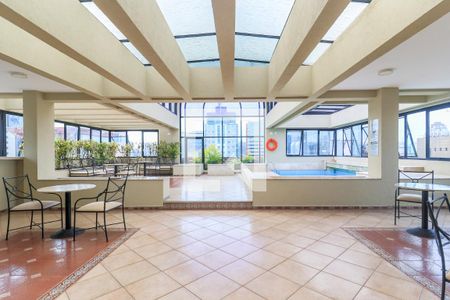 Área comum - Piscina de apartamento à venda com 1 quarto, 45m² em Cidade Monções, São Paulo