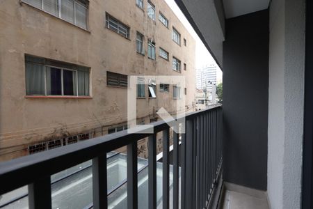 Varanda de kitnet/studio para alugar com 1 quarto, 24m² em Vila Mariana, São Paulo