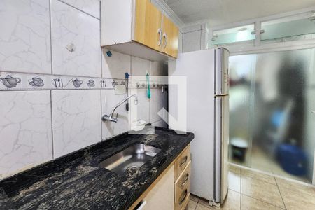 Cozinha de apartamento à venda com 2 quartos, 56m² em Vila Alves Dias, São Bernardo do Campo