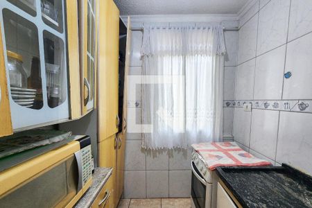 Cozinha de apartamento à venda com 2 quartos, 56m² em Vila Alves Dias, São Bernardo do Campo