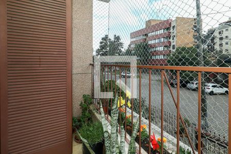 Varanda da Sala de apartamento à venda com 3 quartos, 107m² em Jardim Lindóia, Porto Alegre