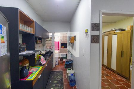Cozinha de apartamento à venda com 1 quarto, 45m² em Scharlau, São Leopoldo