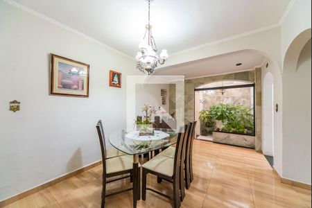 Sala de jantar de casa à venda com 3 quartos, 177m² em Vila Pires, Santo André