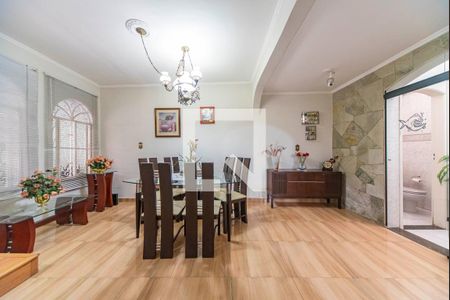 Sala de jantar de casa à venda com 3 quartos, 177m² em Vila Pires, Santo André