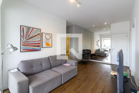 Sala de apartamento para alugar com 2 quartos, 78m² em Chácara Santo Antônio (zona Sul), São Paulo
