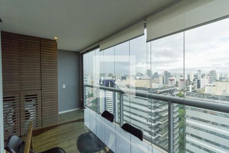 Varanda da Sala de apartamento para alugar com 2 quartos, 78m² em Chácara Santo Antônio (zona Sul), São Paulo