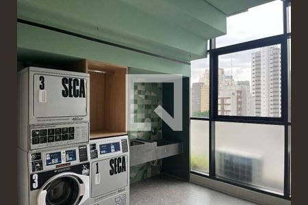 Lavanderia de kitnet/studio para alugar com 1 quarto, 23m² em Perdizes, São Paulo