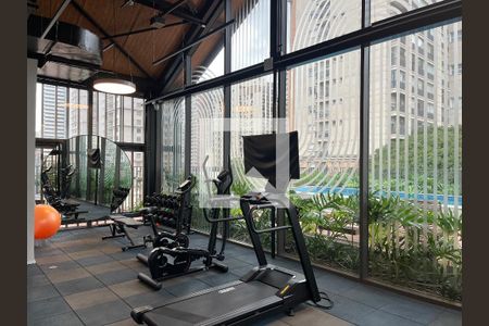 Área comum - Academia de kitnet/studio para alugar com 1 quarto, 23m² em Perdizes, São Paulo
