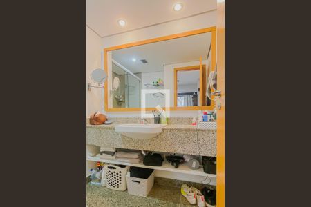 Banheiro de kitnet/studio para alugar com 1 quarto, 29m² em Jardim Paulista, São Paulo