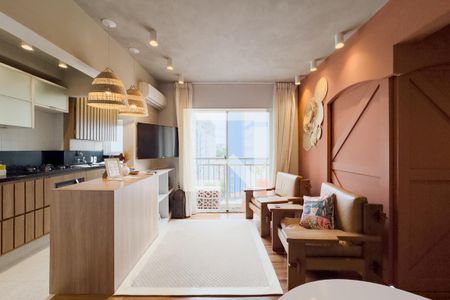 Sala de apartamento para alugar com 2 quartos, 50m² em Jardim Paulista, São Paulo