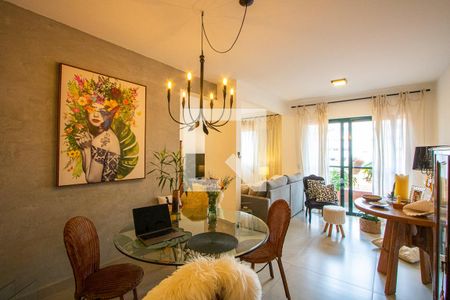 Sala de apartamento à venda com 2 quartos, 78m² em Jardim Bela Vista, Santo André