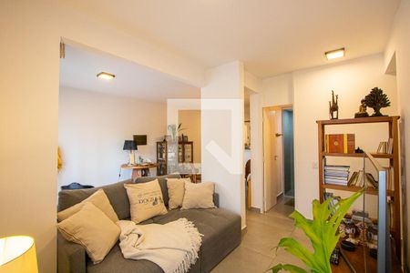 Sala de apartamento à venda com 2 quartos, 78m² em Jardim Bela Vista, Santo André
