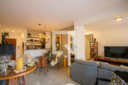 Sala de apartamento à venda com 2 quartos, 78m² em Jardim Bela Vista, Santo André