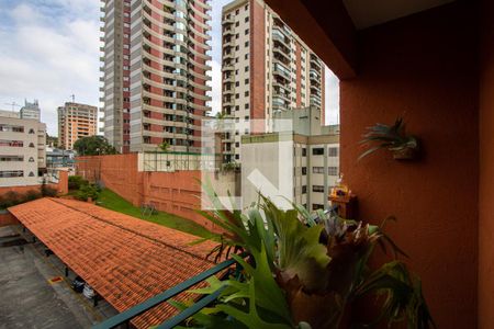 Varanda da sala de apartamento à venda com 2 quartos, 78m² em Jardim Bela Vista, Santo André
