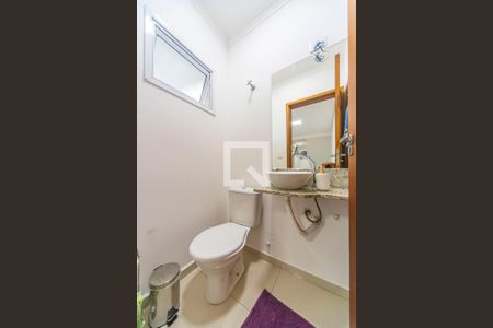 Lavabo de casa de condomínio à venda com 3 quartos, 127m² em Vila Helena, Santo André