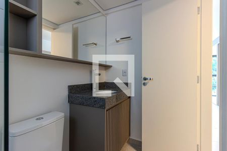 Banheiro do Studio de apartamento à venda com 1 quarto, 30m² em Parque Colonial, São Paulo