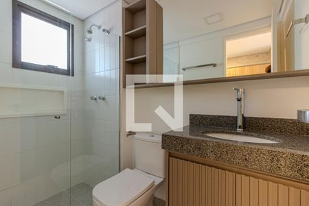 Banheiro do Studio de apartamento à venda com 1 quarto, 30m² em Parque Colonial, São Paulo