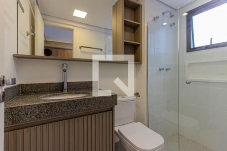 Banheiro do Studio de apartamento à venda com 1 quarto, 30m² em Parque Colonial, São Paulo