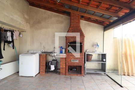 Área comum - Churrasqueira de casa à venda com 4 quartos, 189m² em Vila Floresta, Santo André