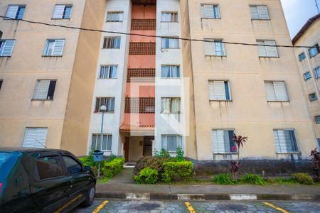 Fachada do bloco de apartamento à venda com 2 quartos, 52m² em Campanário, Diadema
