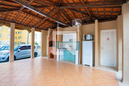 Área comum - Churrasqueira de apartamento à venda com 2 quartos, 52m² em Campanário, Diadema
