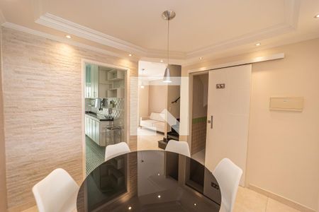 Sala de Jantar de casa de condomínio para alugar com 3 quartos, 110m² em Vila Pierina, São Paulo