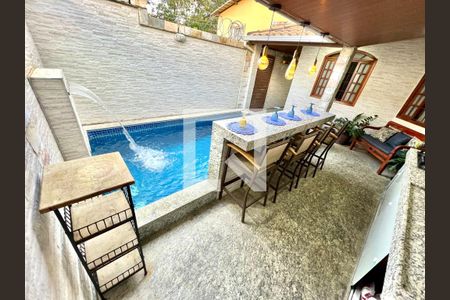 Área Externa - Fundos de casa à venda com 3 quartos, 240m² em São João Batista, Belo Horizonte