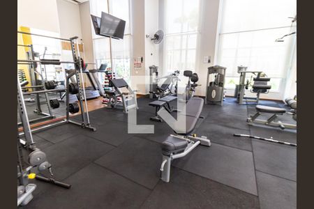 Área comum - Academia de apartamento à venda com 1 quarto, 55m² em Vila Regente Feijó, São Paulo
