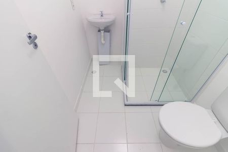 Banheiro de apartamento para alugar com 1 quarto, 24m² em Campos Elíseos, São Paulo