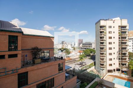 Vista da Sala  de apartamento à venda com 2 quartos, 71m² em Pinheiros, São Paulo