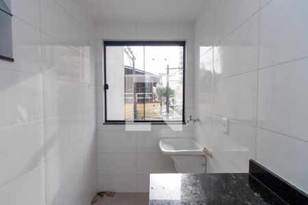 Cozinha de apartamento à venda com 2 quartos, 43m² em Vila Medeiros, São Paulo